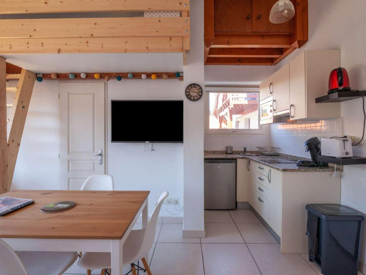 Appartement Cosy Avec Mezzanine, Balcon Et Parking A 300M De La Plage - Fr-1-2-382 Hendaye Eksteriør bilde